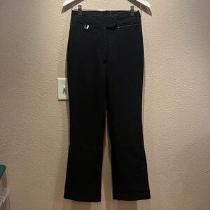FERA Women’s Wool Blend Black Ski Snowboarding Pants Size 10L or 28” Waist